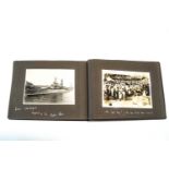 A 1930's naval photograph album of the HMS Nelson trip to the West Indies and through the Panama