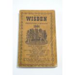 A Wisden 1944 Cricketer's Almanac, limp cloth,