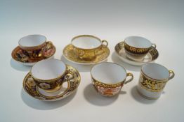 A quantity of early 19th Century Spode tea wares,