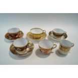 A quantity of early 19th Century Spode tea wares,