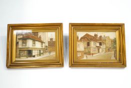 A pair of watercolours, possibly by John Seymour Lucas,