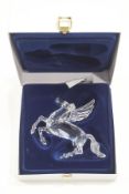 A Swarovski crystal 'Pegasus', annual edition, 1998,