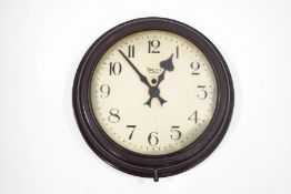 A Smiths electric circular wall clock,