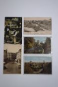 A collection of 19th century and later postcards of Somerset