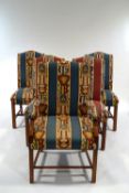 A set of ten dining chairs, including two carvers,