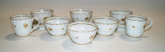 A collection of late 18th/early 19th Century tea wares