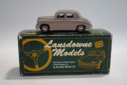 A Brooklin Models Ltd Lansdowne model of a Singer SM1500 Saloon, in beige,