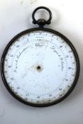 A French pocket thermometer,
