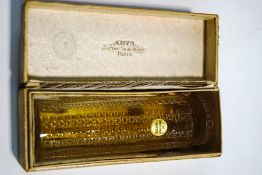 An Arys scent bottle in original box