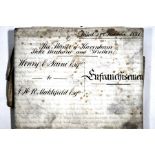 A collection of 18th to 20th Century deeds,