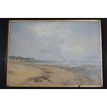 George Leon Little (1862-1926) Coastal landscape Oil on board Signed lower right 33cm x 23cm