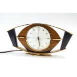 A retro electric clock by Metamec,