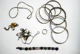 A collection of Mexican bangles,