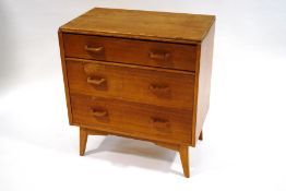 A G-Plan Brandon oak chest of drawers,