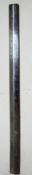 An Edwardian silver 9 inch ruler, Rd 442227, Chester 1909 by Sampson Mordan & Co, 23cm long,