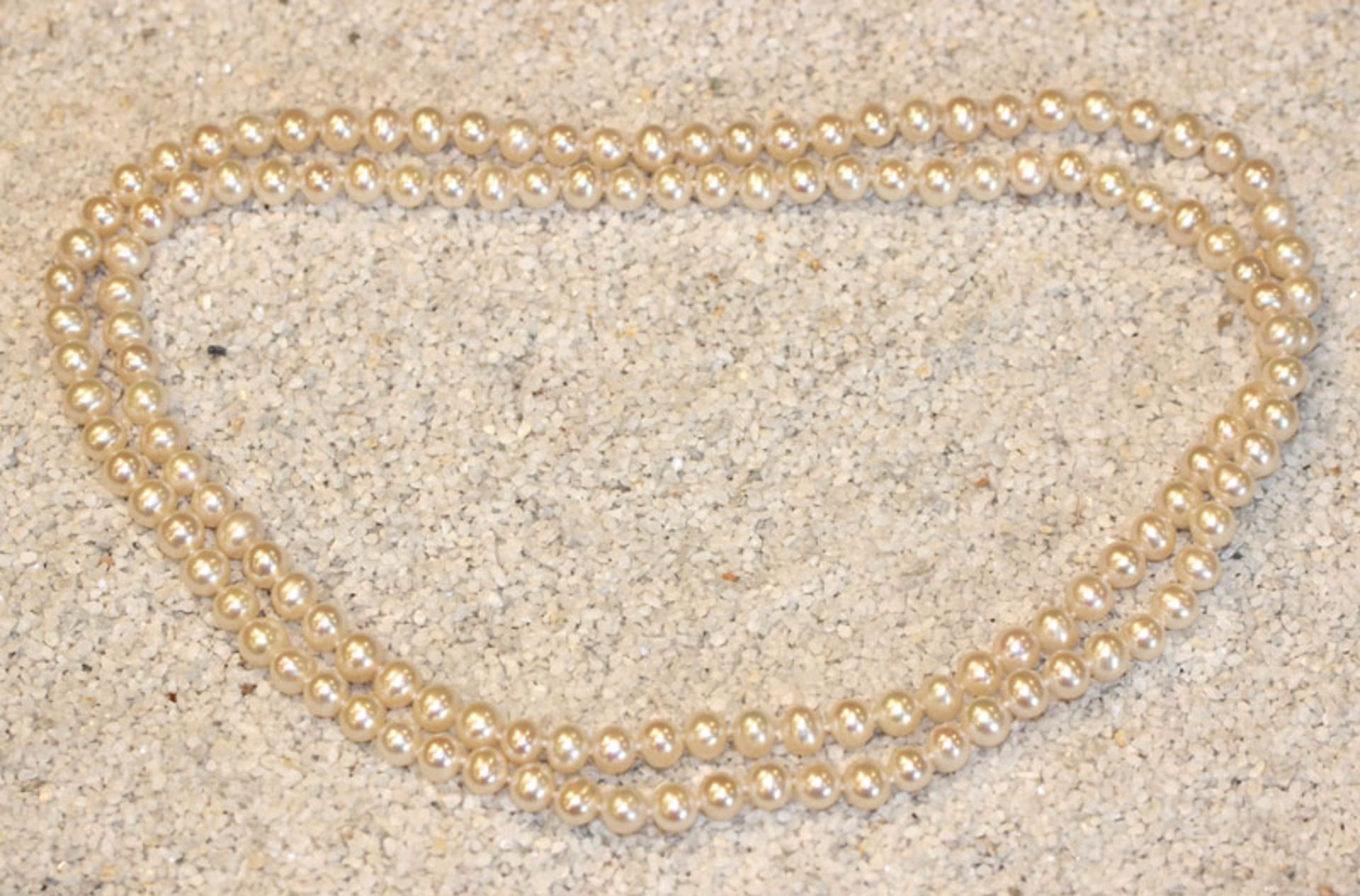 Perlenkette, endlos, L 92 cm
