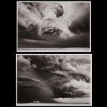 MITCH DOBROWNER (American b. 1956) "Trees, Clouds" and "Arm of God"  Pigment ink print on archival