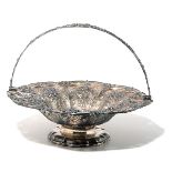 English Sterling Repousse Basket, Edward, John & William Barnard, London, 1832. {Total silver weight