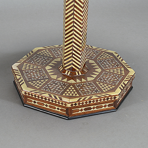 Pair of Moorish Inlaid Octagonal Tables - Image 4 of 4