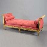 Louis XV Style Upholstered Lit De Repos Day Bed