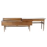 American of Martinsville Walnut Credenza Buffet