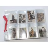 260 German coloured WWII cigarette cards depicting political figures and rallies