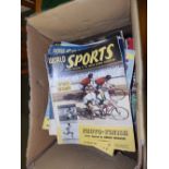 World Sports magazines dating from the early 1950's to early 60's – 70 vols.