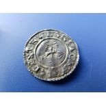 An Aethelred II silver penny from the Exeter Mint