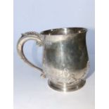 A silver presentation mug – 'Yardley Golf Competition Winner 1937' – Goldsmiths & Silversmiths,