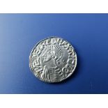 An Aethelred II silver penny from the Totnes Mint