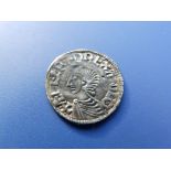 An Aethelred II silver penny from the London Mint