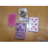 A pack of old Belgian playing cards – 'Cosmpolites No 1203'