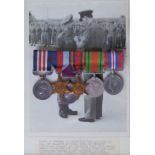 A WWII Military Medal group awarded to 5616958 A.W.O. CL 2 R. Dunkley, Welch Regt, comprising;