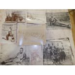 A small collection of Boer War photos and two volumes – 'With The Flag to Pretoria'
