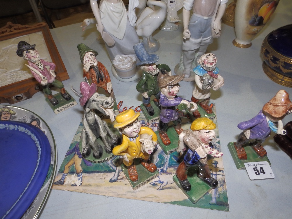 Eight Will Young Widecombe Fair figures.