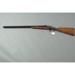 SHOTGUN CERTIFICATE REQUIRED - Victor Sarasqueta 12 bore side/side shotgun, 27.