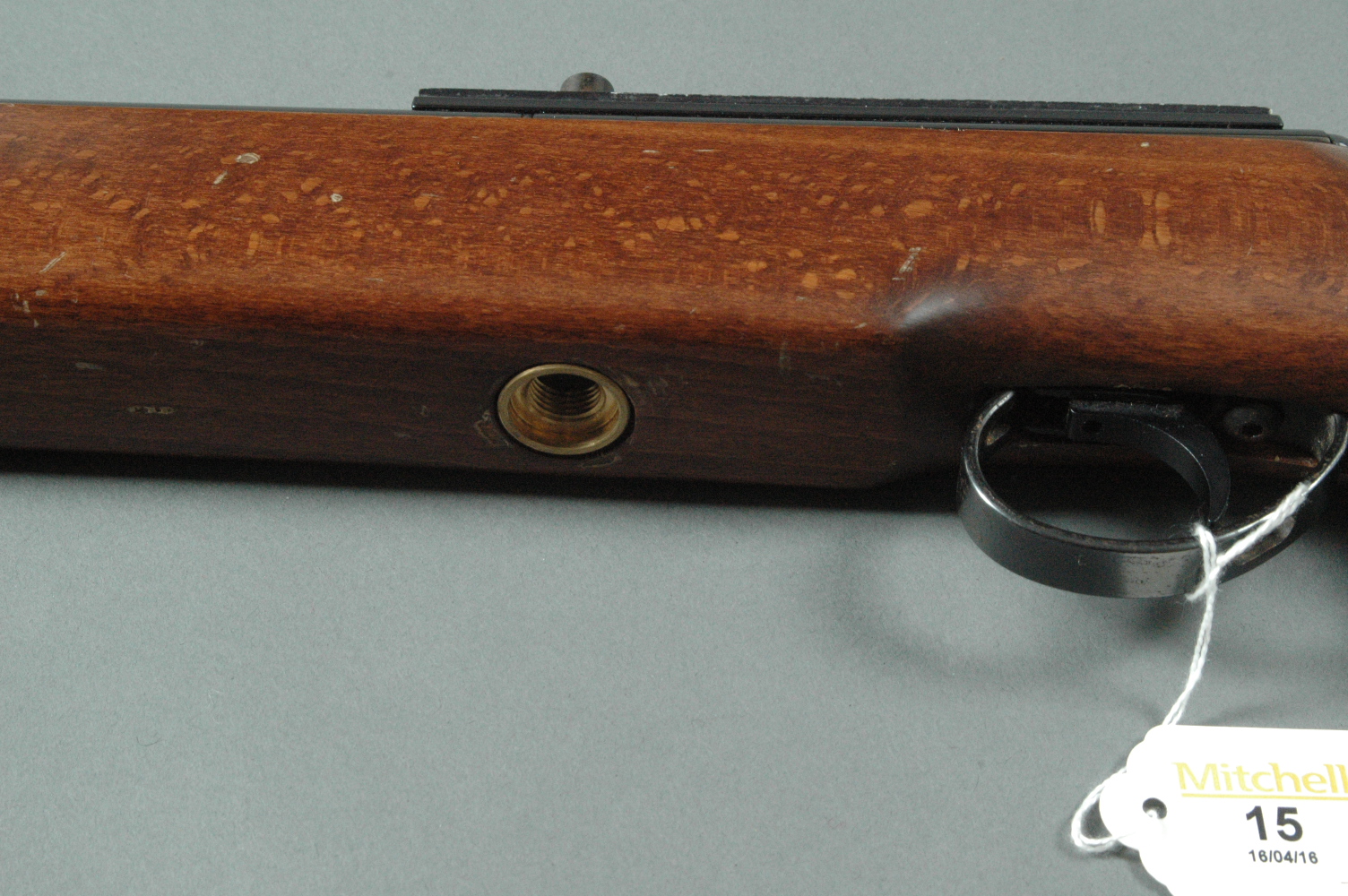 Early BSA pre-charged .22 air rifle, break barrel. Serial No. D802322. - Image 2 of 3