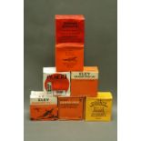 SHOTGUN CERTIFICATE REQUIRED - 7 boxes (175 rounds) of collectors' 12 bore shotgun cartridges, Eley,