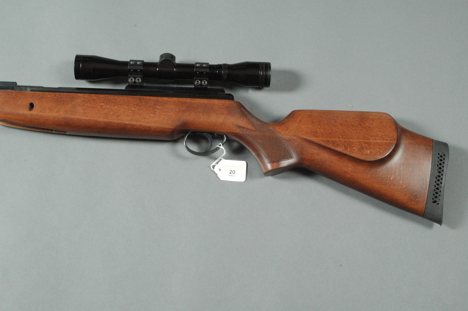 BSA Supersport Mark 2 .22 underlever air rifle, fitted with Bushmaster 4 x 32 telescopic sight. - Image 2 of 2