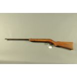 BSA Cadet Major .177 break barrel air rifle, 42 inches overall, circa 1949-1955. Serial No.