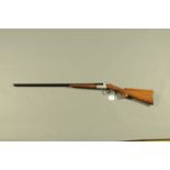 Yildiz 410 side/side shotgun, 28 inch barrels, 3/4 and 1/2 choke, 3 inch chambers, single trigger,