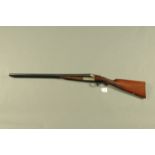 AYA No 4 12 bore side/side shotgun, 26 inch barrels, full and 1/2 choke, boxlock, ejector,