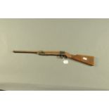 Diana Model 15 break barrel air gun, chamber stamped Diana Model 15 Made in Great Britain.