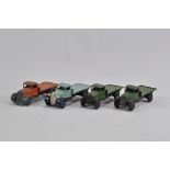 Another Interesting Dinky 25 Series Lorry Selection. Various colour issues. Generally Fair Plus to