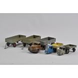 Group of Dinky Trailers and other commercial issues. Generally Fair to Very Good. (5)
