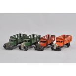 Interesting Dinky 25 Series Market Garden Lorry Selection. Various colour issues. Generally Good