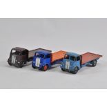 Dinky No. 512 Guy Flat Truck x 3. Some Restoration. Fair to Good Plus. (3)