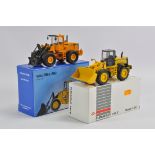 Volvo 1/50 L150C wheel loader plus Furukawa 1/50 345-II Wheel Loader. Both M in E Boxes. (2)