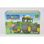 Ertl 1/32 Toy Farmer NFTS 2003 John Deere 7020 Tractor. M in E box.