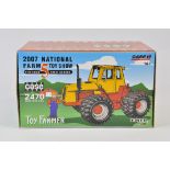 Ertl 1/32 Toy Farmer NFTS 2007 Case 2470 Traction King Tractor. M in E box.